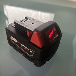 Milwakee M18 Red Lithium 5.0 Batterys