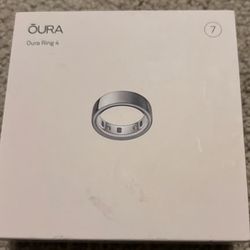 Brand New Oura Ring 4 Silver Size 7