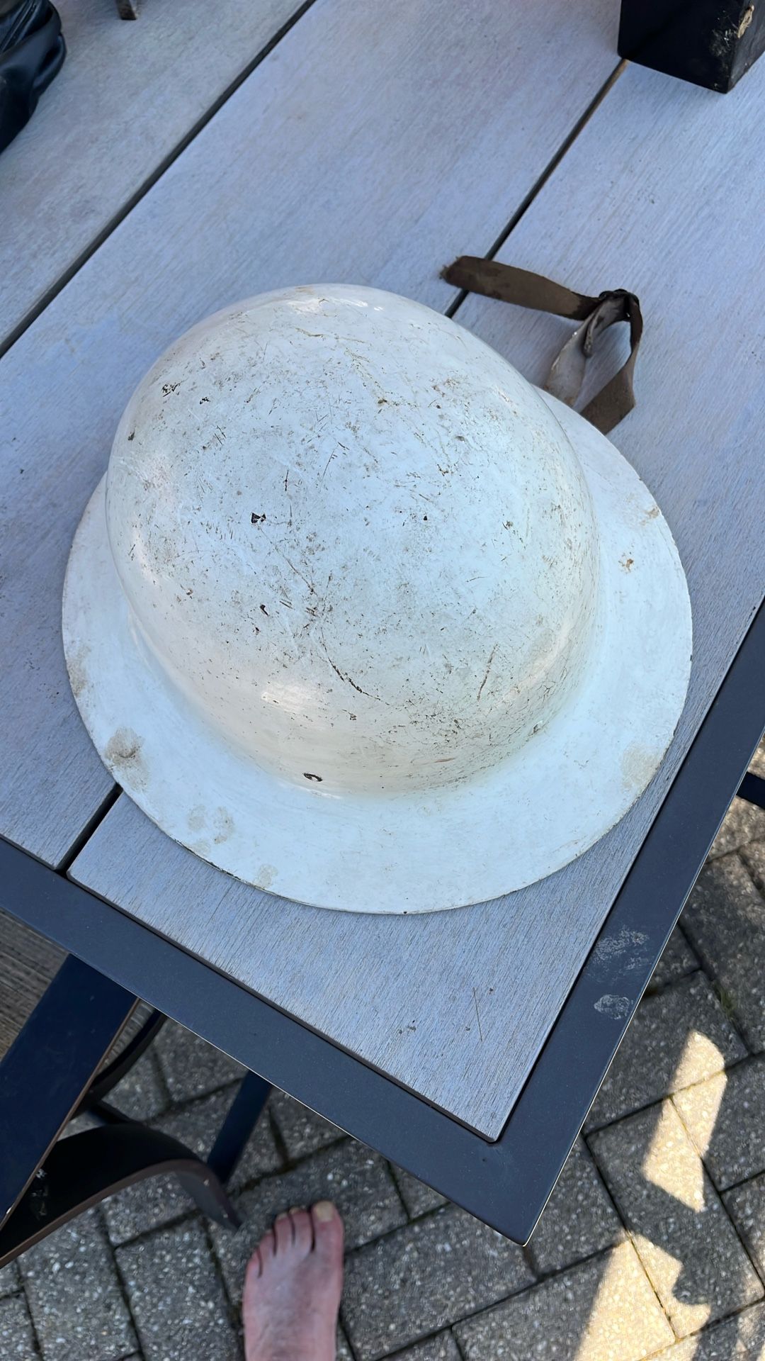 World War 11 Official Civil Defence Us Government Steel Helmet