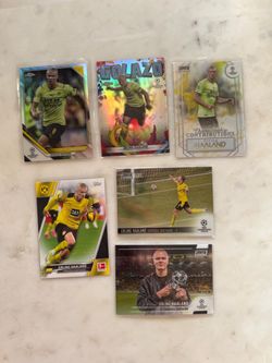Erling Haaland Borussia Dortmund card lot