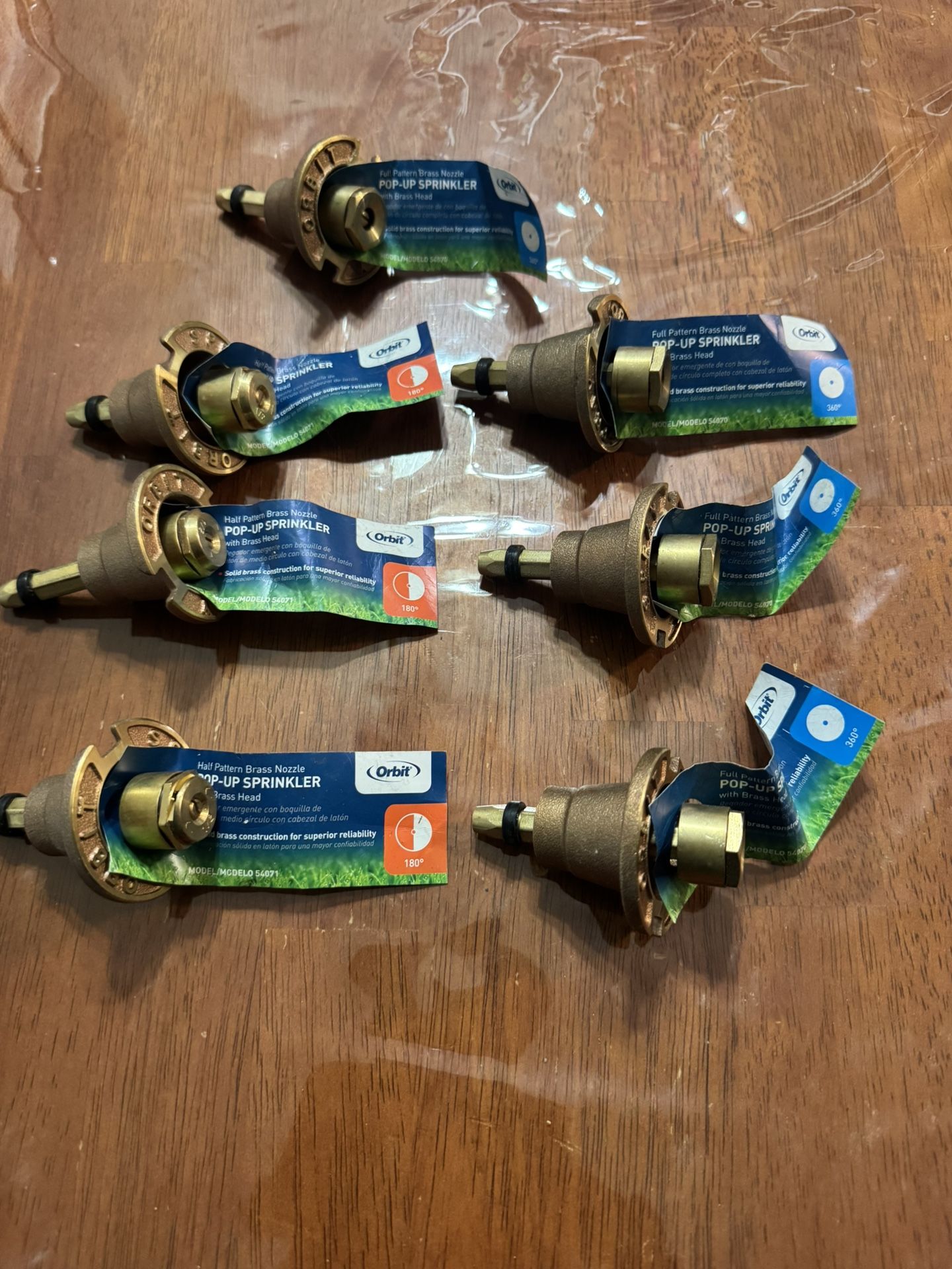 Pop Up Sprinklers - Lot Of 7 - New - All For $25