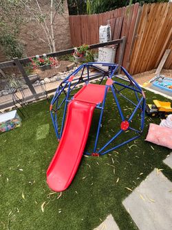 Kids Climbing Gym with Slide