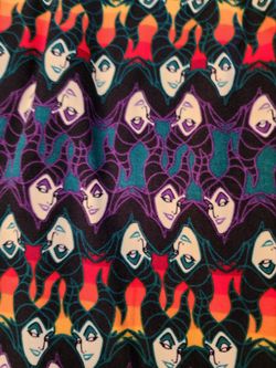 Lularoe leggings Disney Maleficent One Size OS New W/O tags