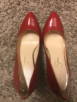 Jessica Simpson Red Pumps