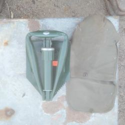 Fold Up Shovel Military With Pouch