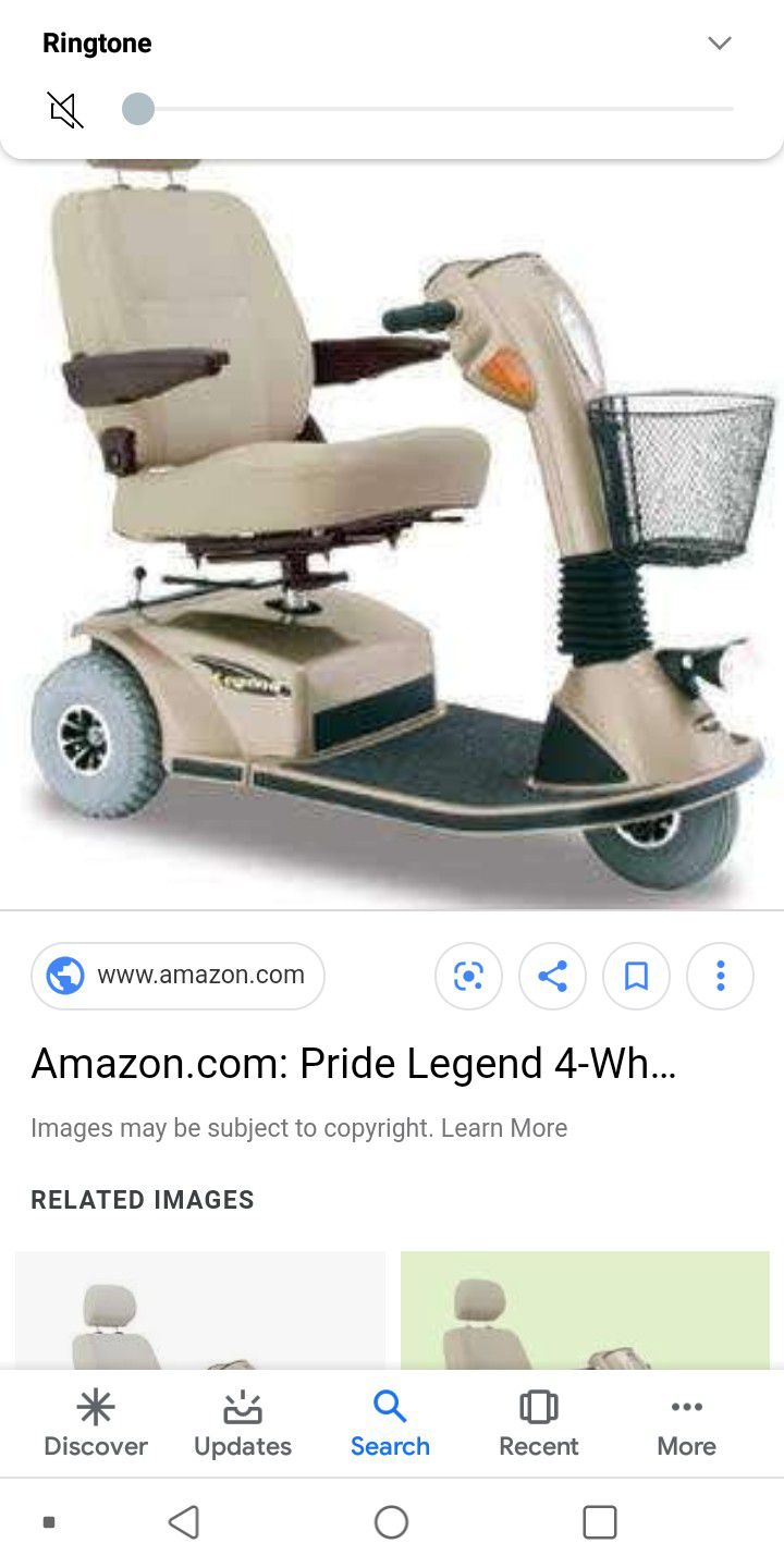 Pride legend scooter