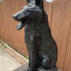 3 Foot Tall German Shepherd Statue