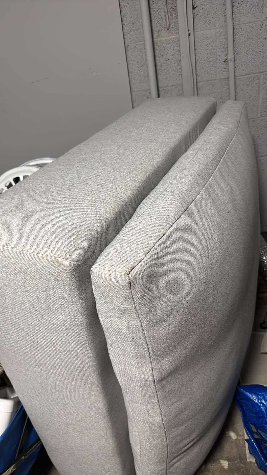 West Elm Sectional + Ottoman