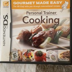PERSONAL TRAINER: COOKING (Nintendo DS, 2DS, 3DS)