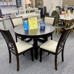 5pc Dinning Table Set $599