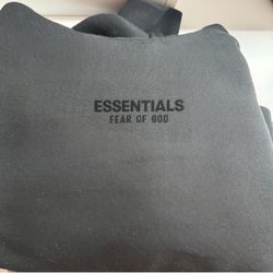 Essentials Fear Of God Hoodie Black 