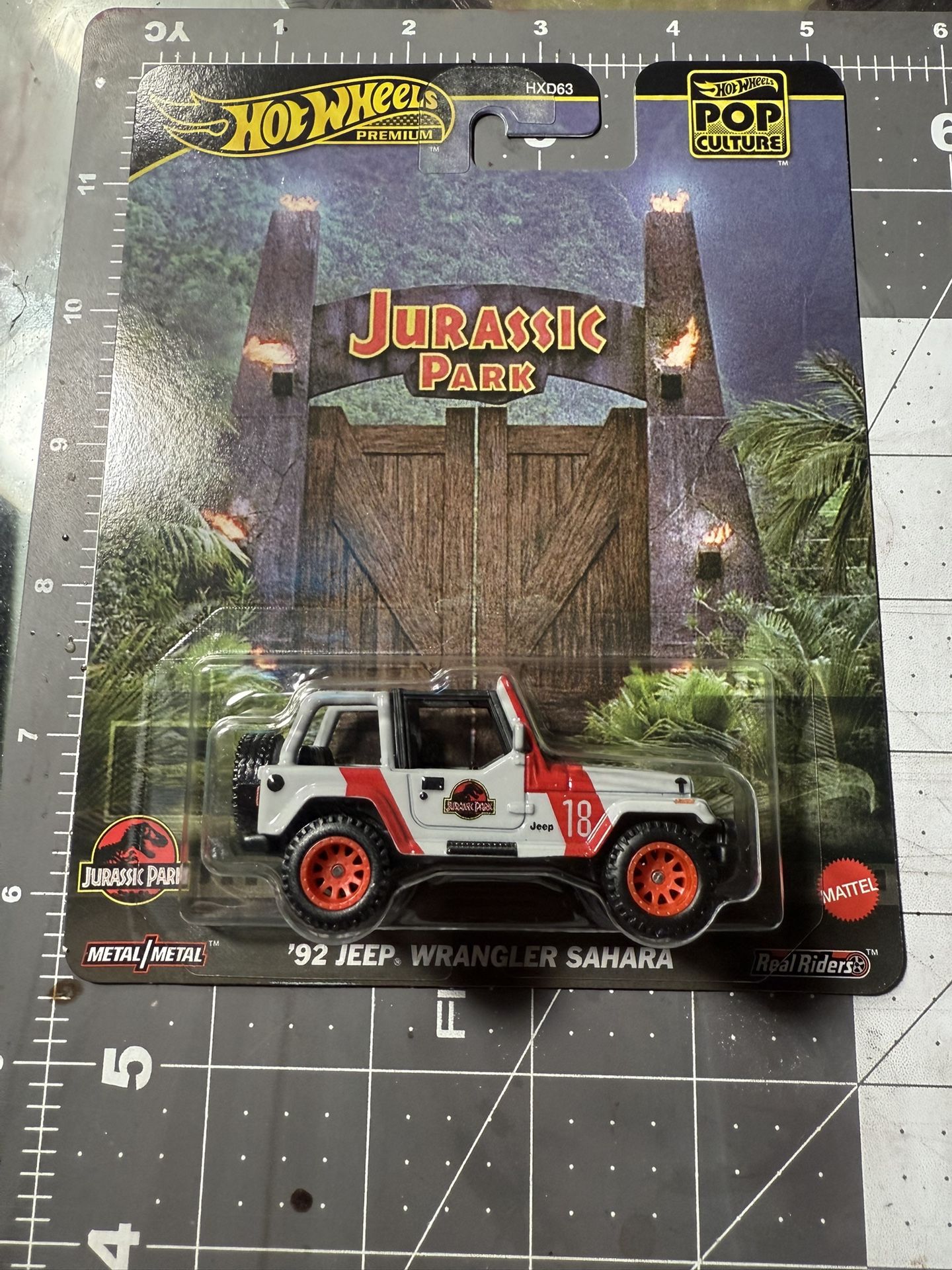 Jurassic Park Jeep Hot Wheels