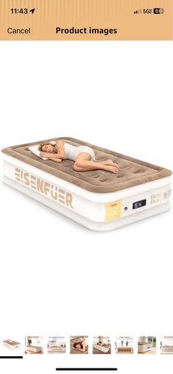 New Twin XL Air Mattress — Unopened Box — $65 Value