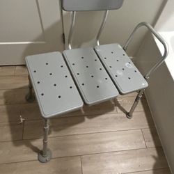 Shower Adjustable Seat Shower And Cover Seat /  Toilet Seat 