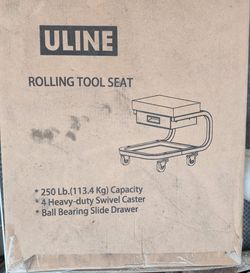 Uline Rolling Tool Seat $50 OBO