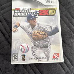 Wii- Baseball 2K 10 Major League