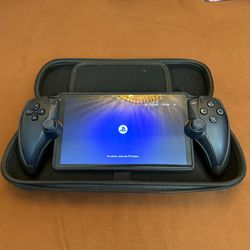 Sony PlayStation Portal Black for PS5 with case, screen protector and hard case. Excellent condition!