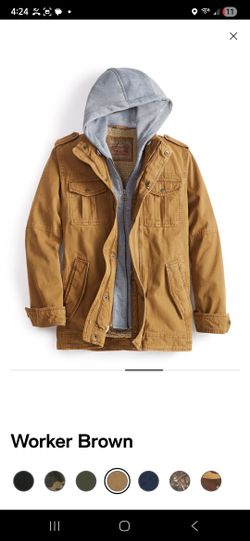 Mens Levis Sherpa Jacket