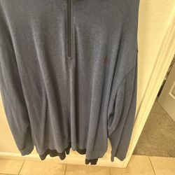Polo Ralph Lauren Quarter Zip Sweater. 3xb
