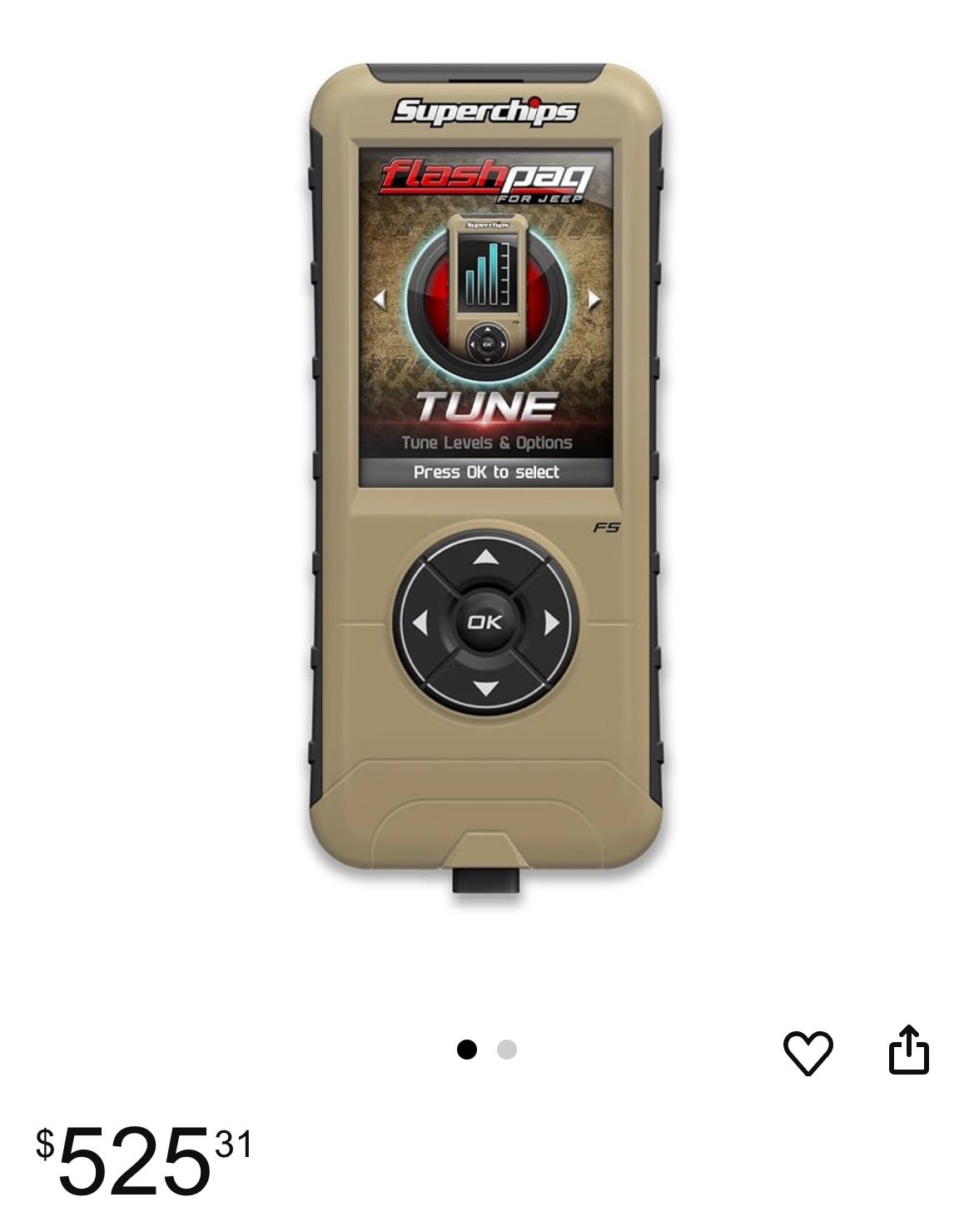 Jeep Superchips Flashpaq programmer