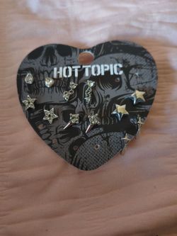 hot topic mini hoop stud set