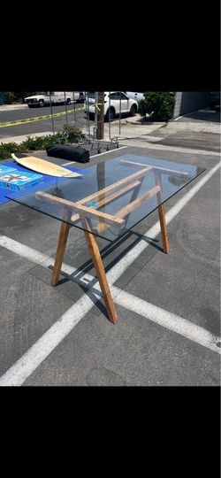 Urban Outfitters Glass Dining Table or Desk