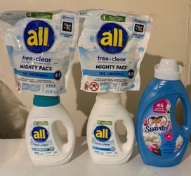All free& clear laundry detergent ( all)