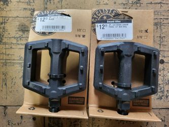 VP-225 Resin Junior Bike Pedals Black – 2 Pack