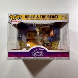 Funko Pop! Moment Disney Belle & Beauty and The Beast #1141 Vinyl Figures NIB