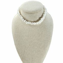 White Puka Shell Necklace 