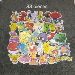 Pokémon Stickers Each Picture $5