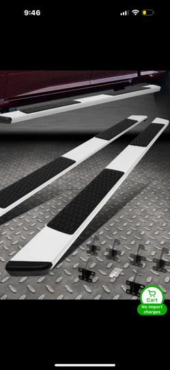 2019 Dodge Ram O.E.M Side Rail Steps Pair With Screws And Brackets