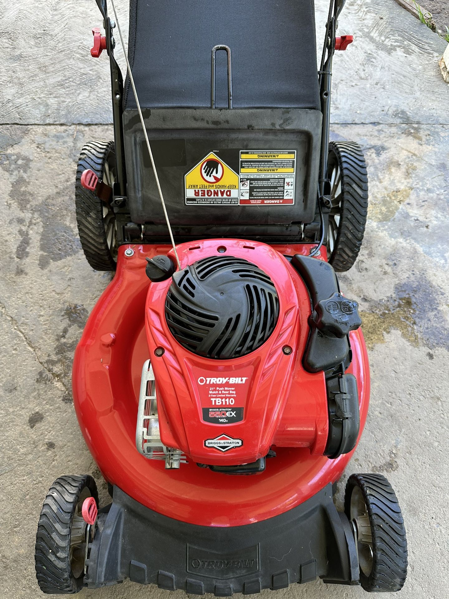 Lawnmower Troy Push Lawn Mower