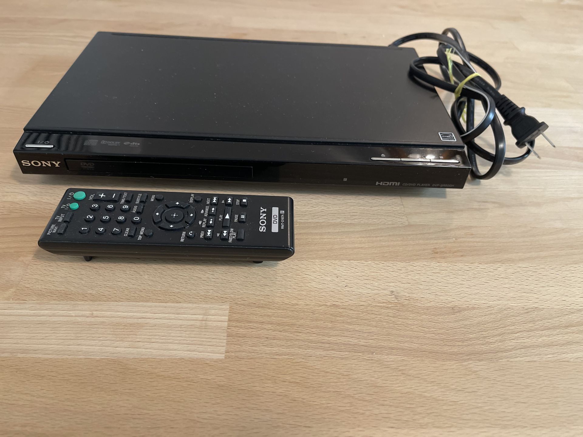 Sony HDMI DVD Player (DVP-SR500H) w/ Remote & Box
