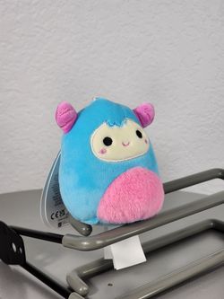 3.5" Squishmallow Pookems the Yeti Keychain Charm Plush