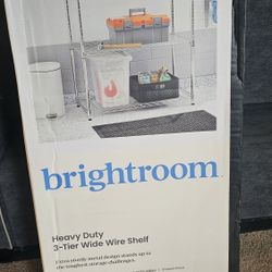 3 Tier wide wire shelf