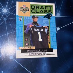 Carolina Panthers 2025 Panini Rookies & Stars Tetairoa McMillan Draft Class #10