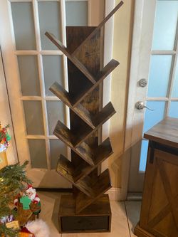 Rustic Tree Style Bookshelf/Display Shelf - Locally Delivery for a Fee - See My Other Items 😀