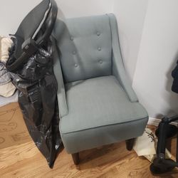 Green chair 
