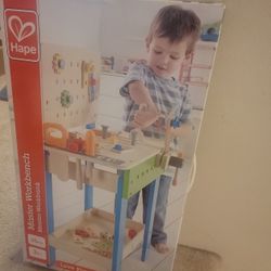 Hape Master Workbench- Brand New