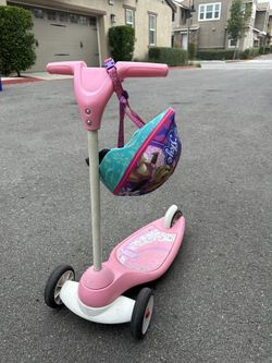Radio Flyer My 1st Scooter Sparkle, 3 Wheels, Pink