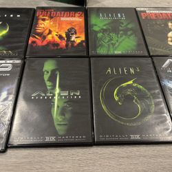 Alien + Predator: Total Destruction Collection – 9-Movie DVD Set