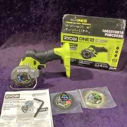 🧰🛠RYOBI ONE+ HP 18V Brushless Cordless Compact 3” Cut-Off Tool-LIGHTLY USED/LIKE NEW!(Tool Only)-$80!🧰🛠
