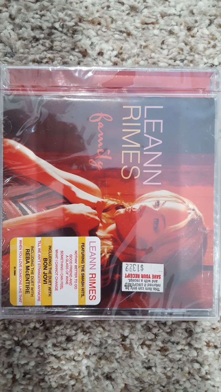 LEANN RIMES - FAMILY *NEW* CD *SEALED* CURB RECORDS