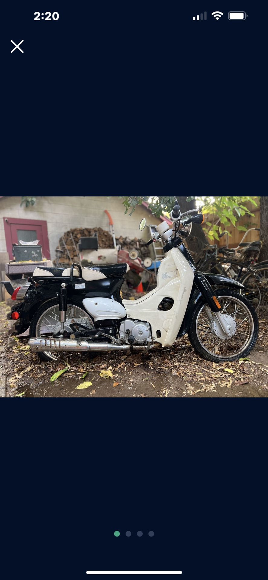 SYM SYMBA MOPED MOTORCYCLE