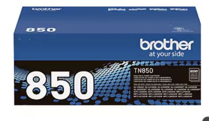 Brother TN850 High Yield Toner Cartridge cartucho original TN-850 negro
