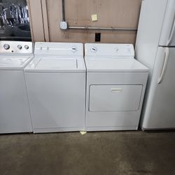 Kenmore Super Capacity Washer Dryer Set 