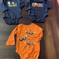 3 Months Halloween Lot 