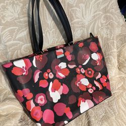 Large floral KATE SPADE tote