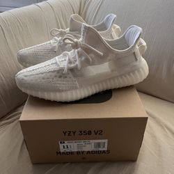 Adidas Yeezy Boost 350 V2 Bone White New Size 11.5